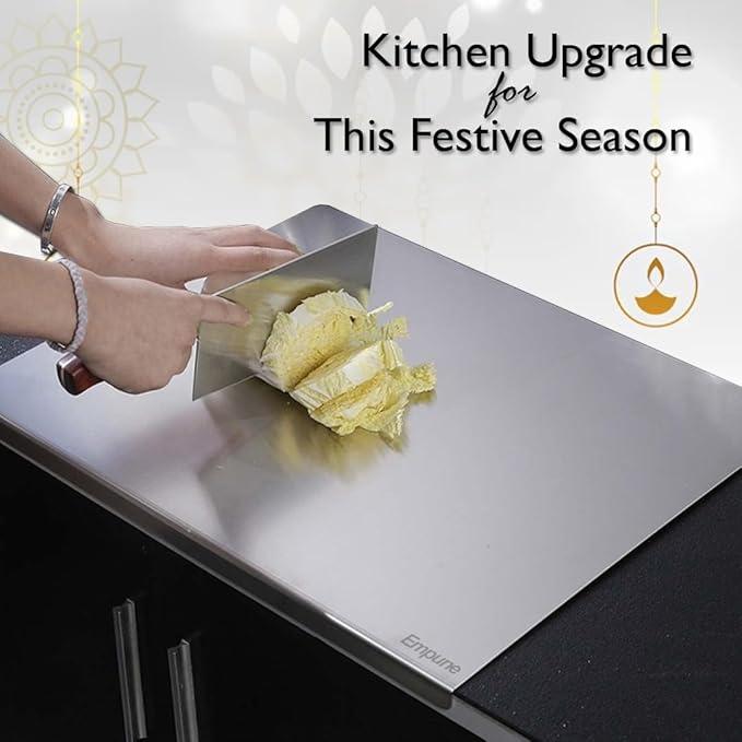 Stainless Steel Cutting Board Durable Rolling Pins For Baking Kitchen Perfect For All Your Chopping Needs