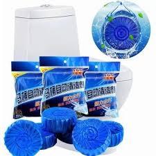 10 Pcs Toilet Cleaner Tablets Powerful WC Cleaning Fresh Fragrance Easy To Use