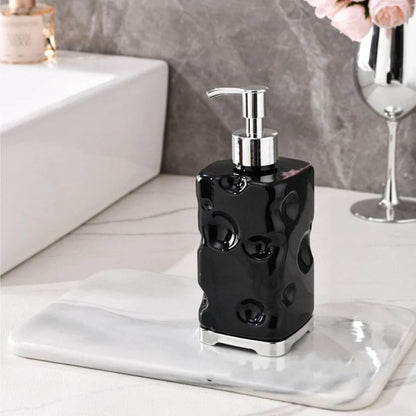 Premium Designer Hand Wash Soap Bottle Durable Pump for Home and Hotel